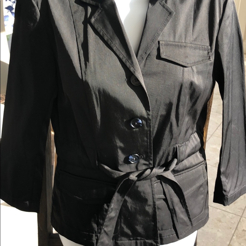 Banana Republic belted jacket w/ 3/4 sleeves